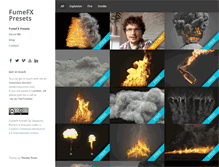 Tablet Screenshot of fumefxpresets.com